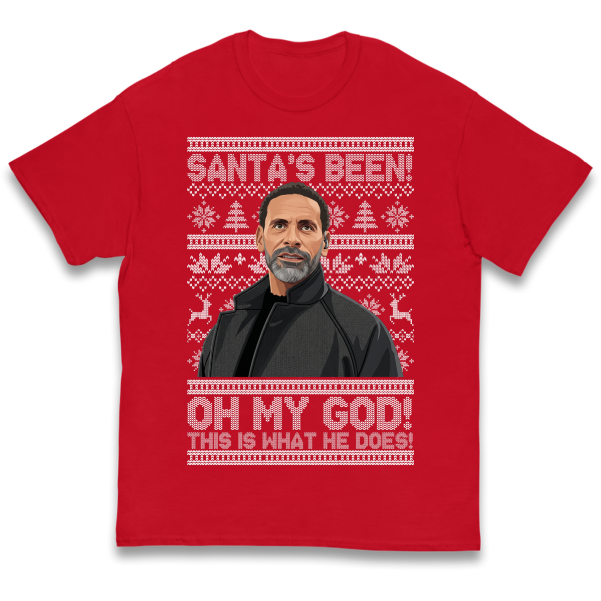 Steve Rio Ferdinand Christmas Kids T-Shirt