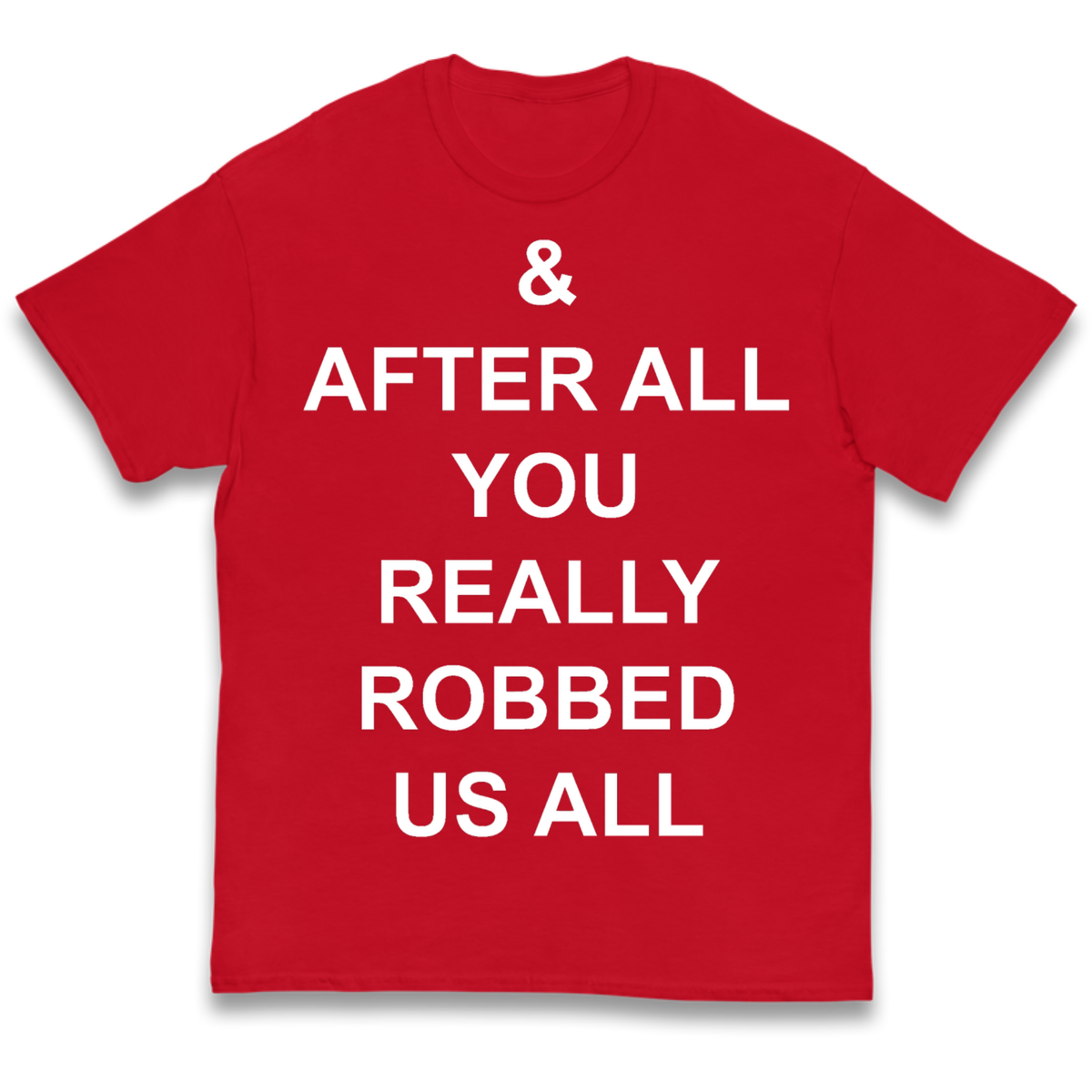 And After All You Really Robbed Us All Man City Cheats Kids T-Shirt