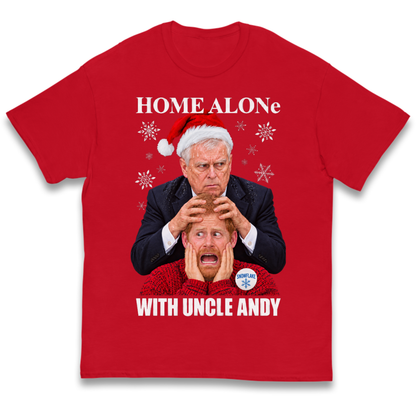 Home Alone Prince Harry Andrew Christmas Kids T-Shirt