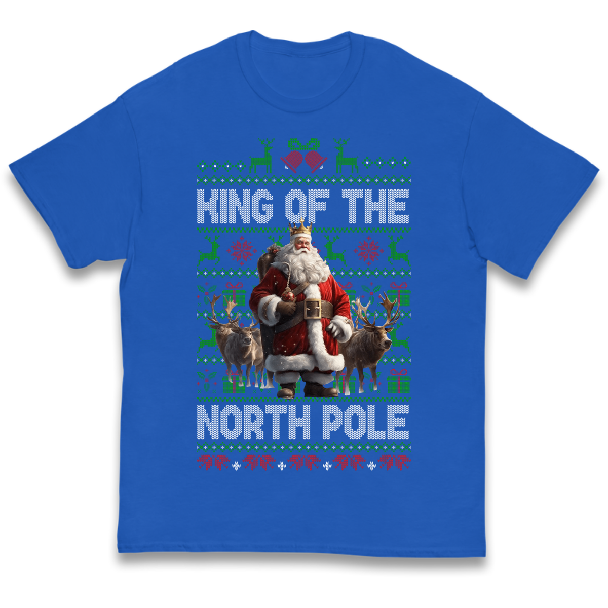 King Santa Christmas Kids T-Shirt