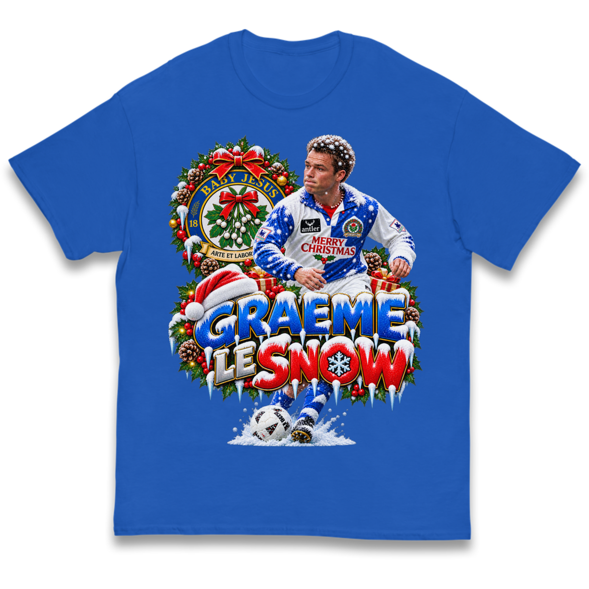 Blackburn Christmas Kids T-Shirt