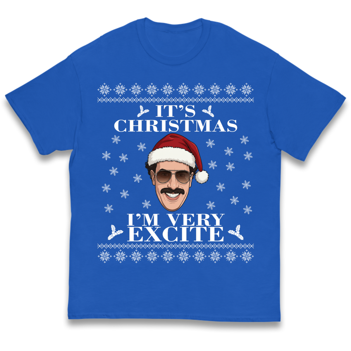 I Very Excite Christmas Kids T-Shirt