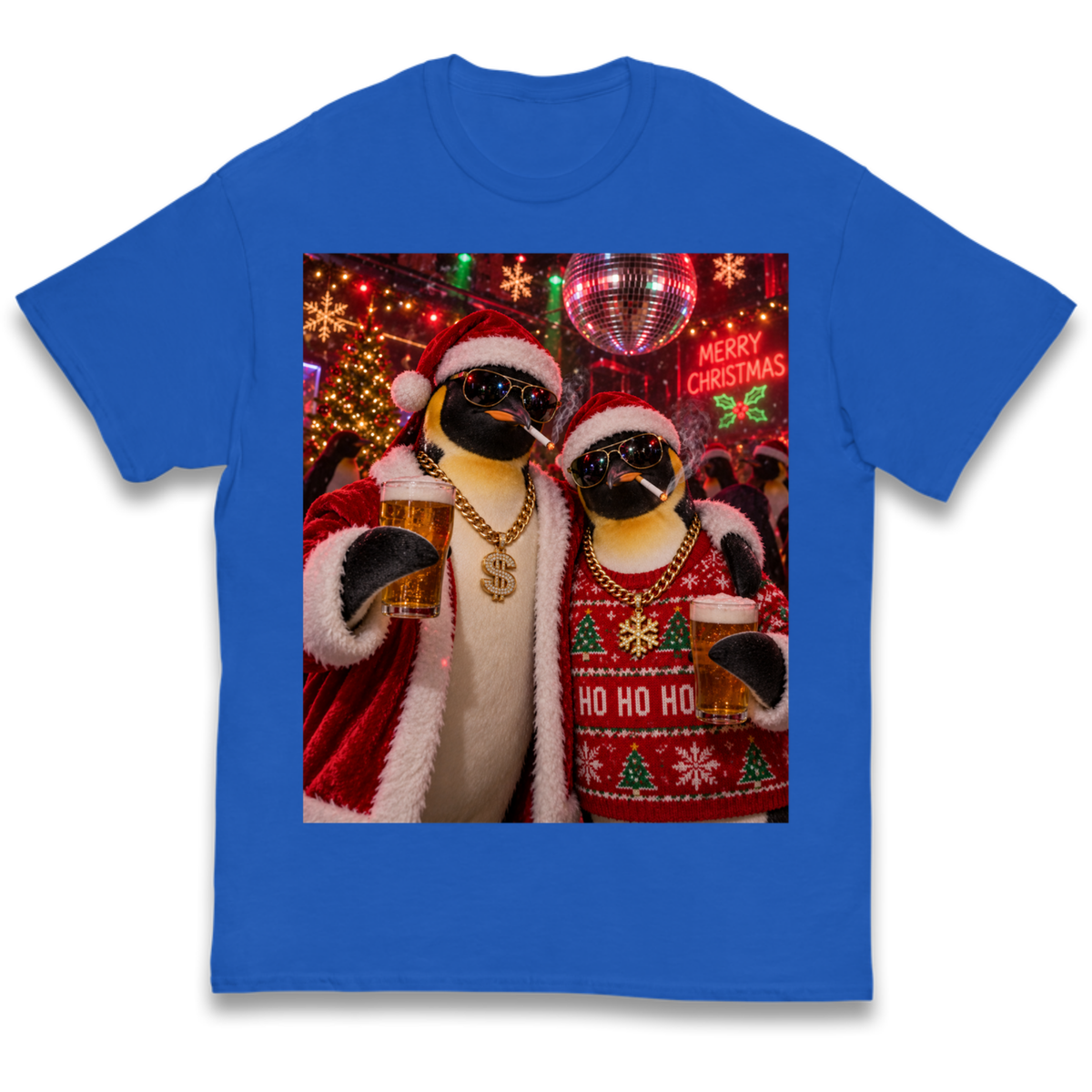 Penguin Christmas Kids T-Shirt