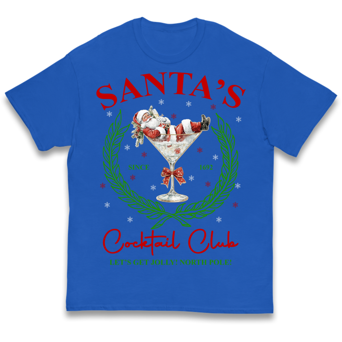 Cocktail Lover Christmas Kids T-Shirt