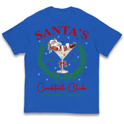 Cocktail Lover Christmas Kids T-Shirt