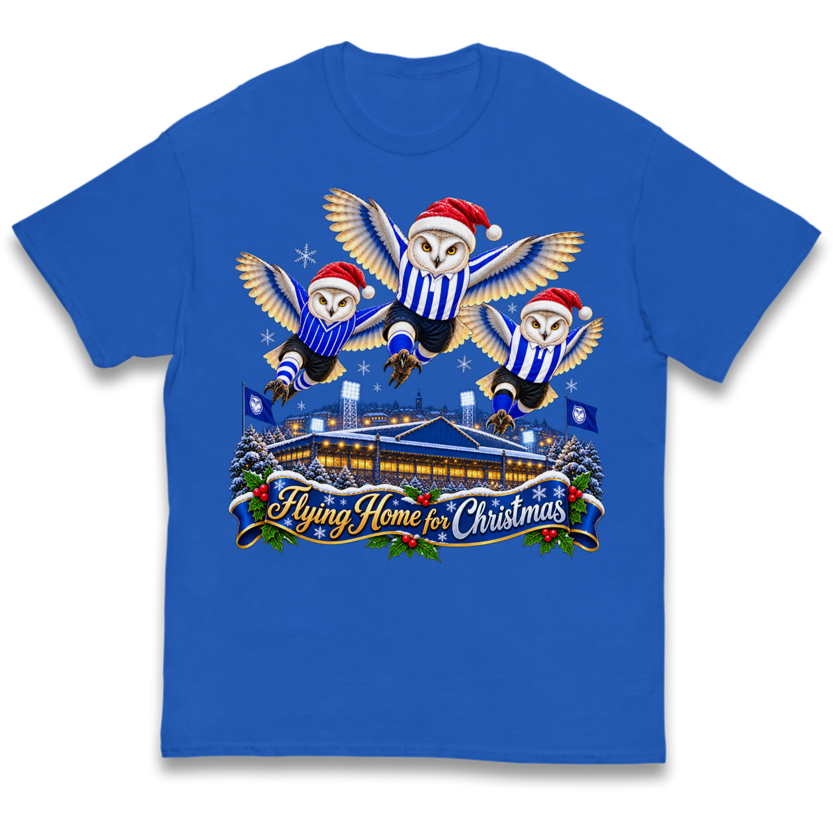 Sheff Wed Christmas Kids T-Shirt