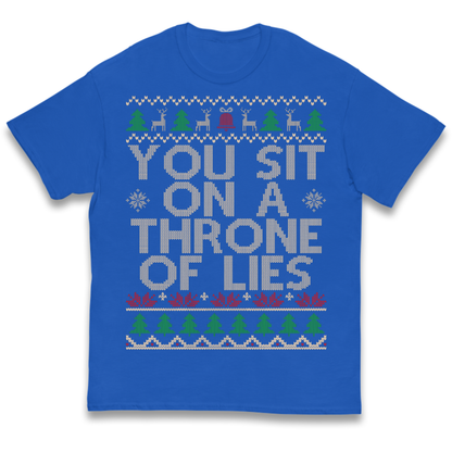 Throne Of Lies Christmas Kids T-Shirt