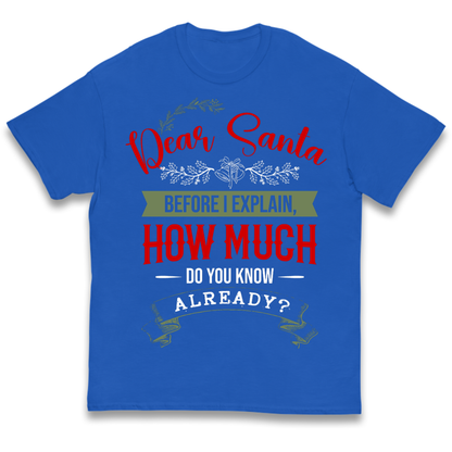 naughty christmas outfit Kids T-Shirt
