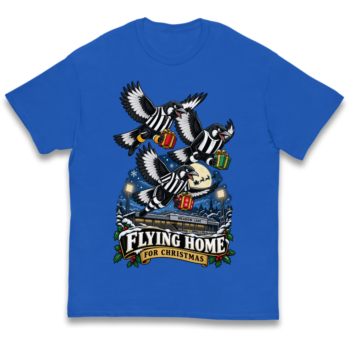 Notts County FC Christmas Kids T-Shirt