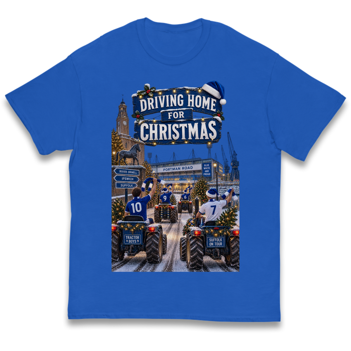 Ipswich Town Christmas Kids T-Shirt