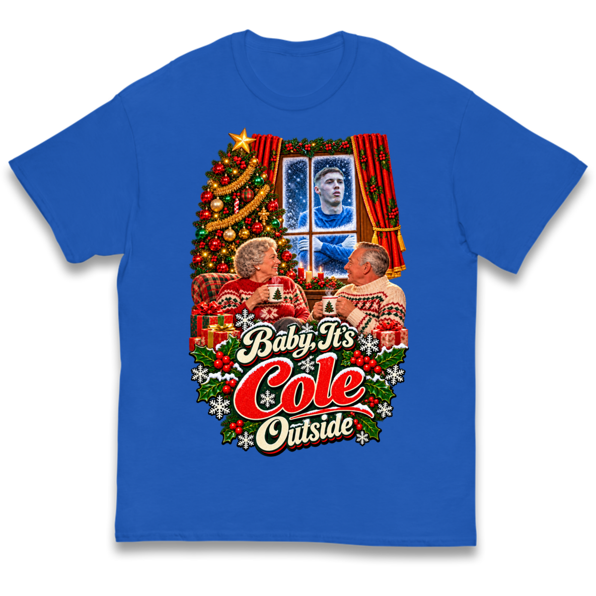 Chelsea Football Christmas Kids T-Shirt