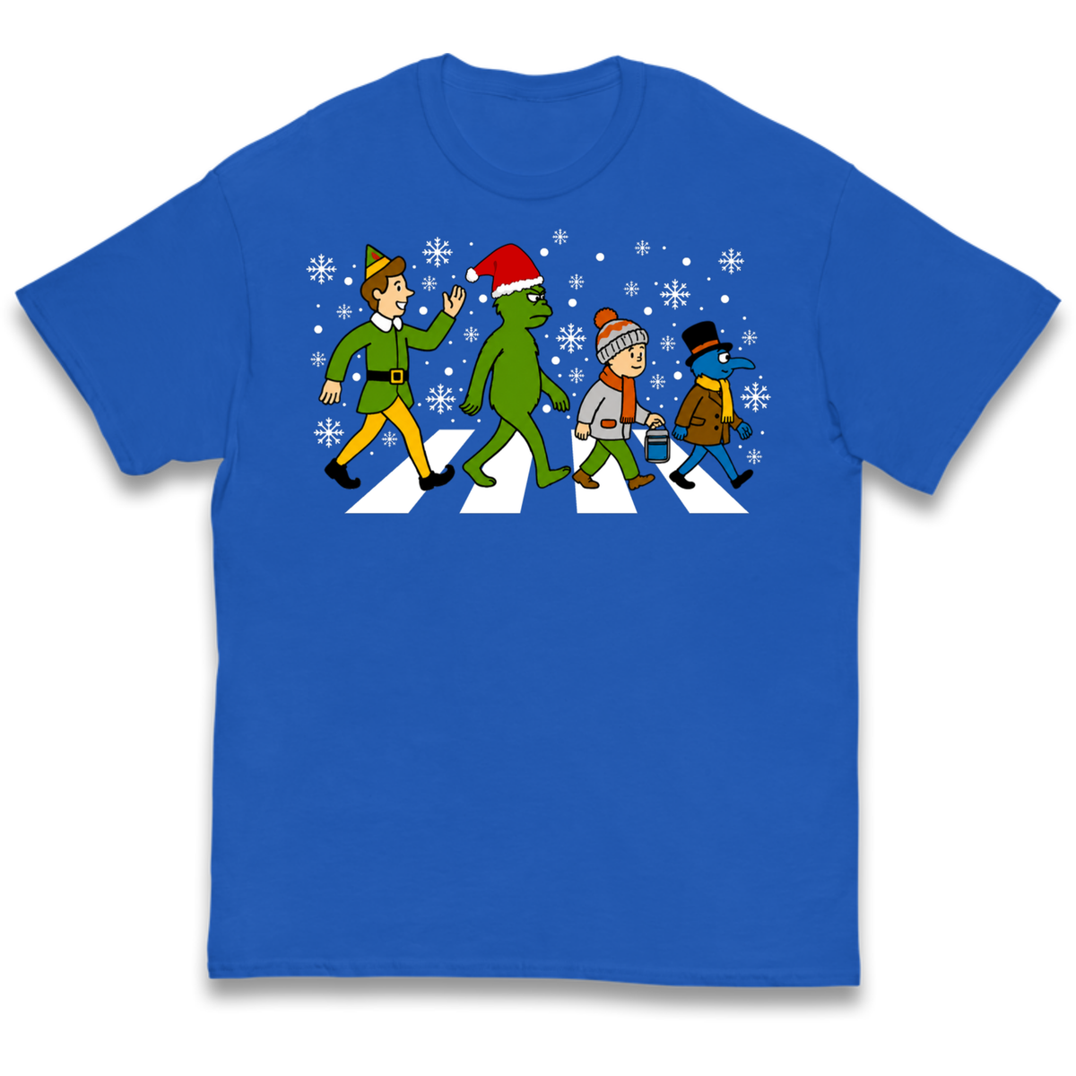 Abbey Road Walk Christmas jumper Kids T-Shirt