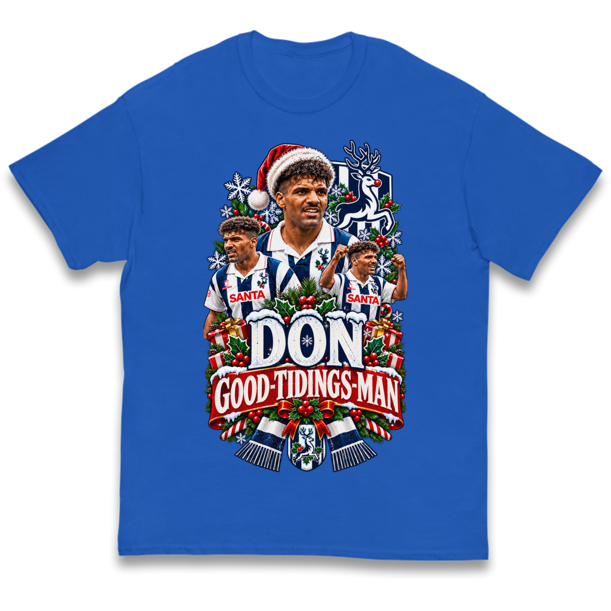 West Bromwich Albion Christmas Kids T-Shirt