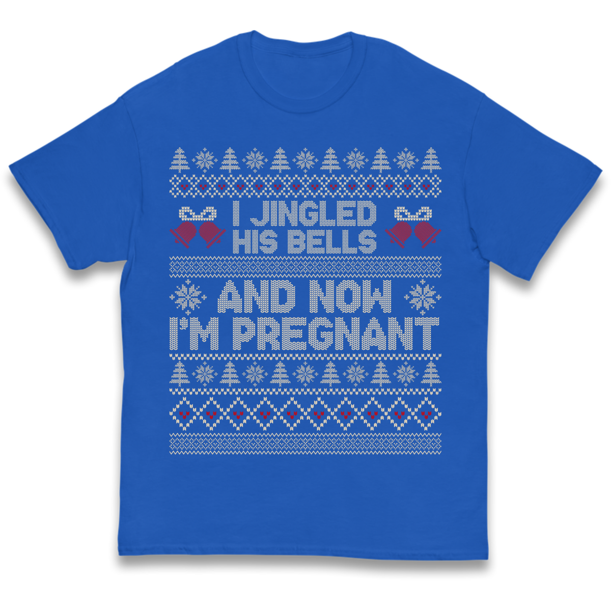 Pregnant At Christmas Kids T-Shirt