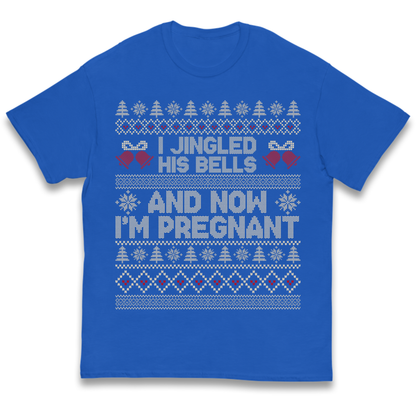Pregnant At Christmas Kids T-Shirt