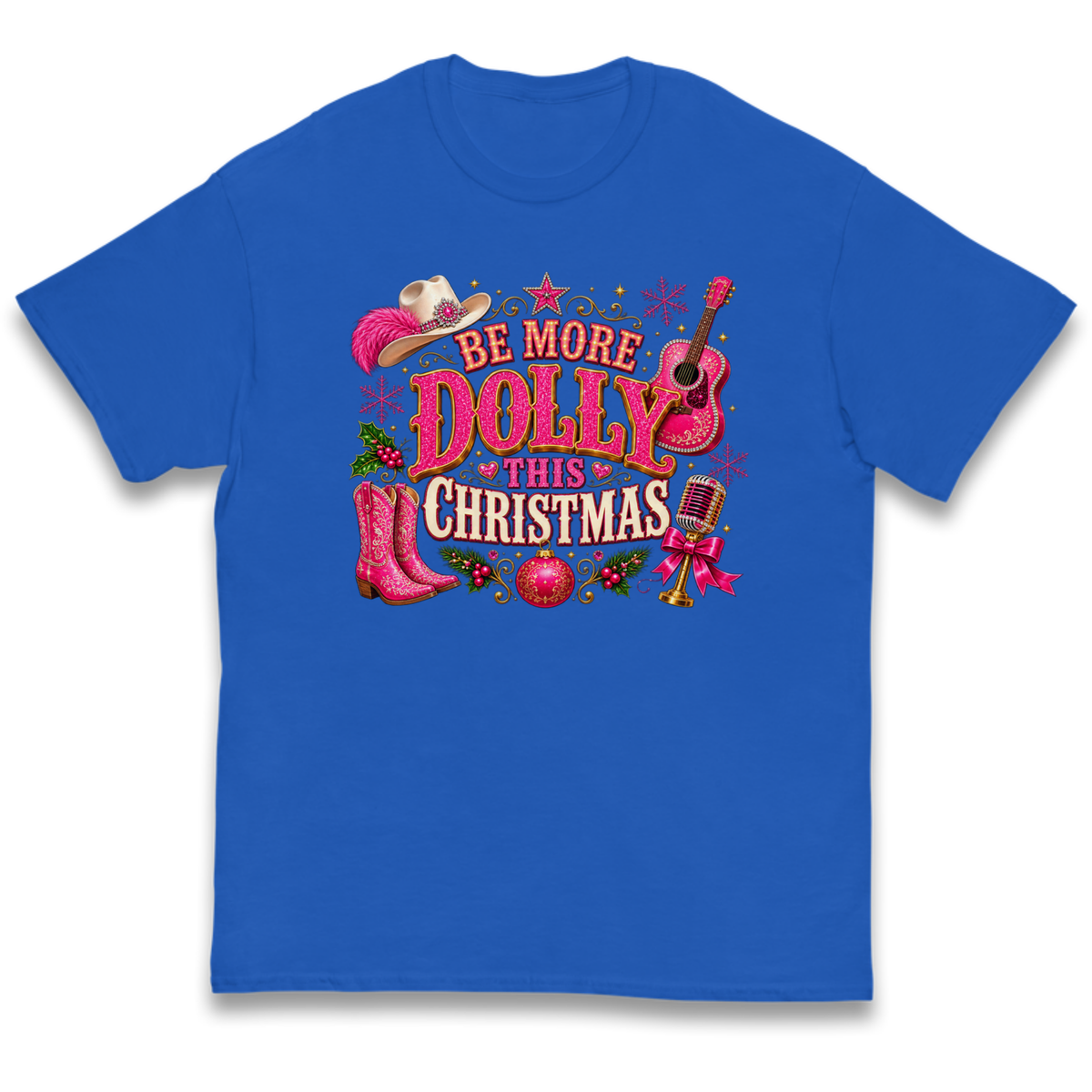 Dolly Parton Christmas Kids T-Shirt
