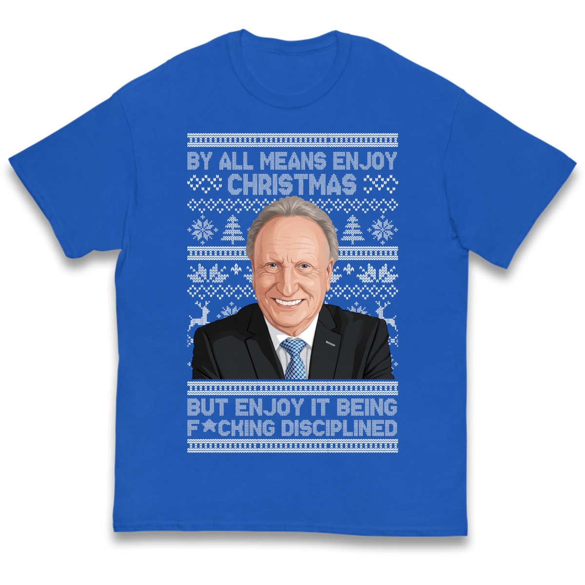 Neil Warnock Christmas Kids T-Shirt