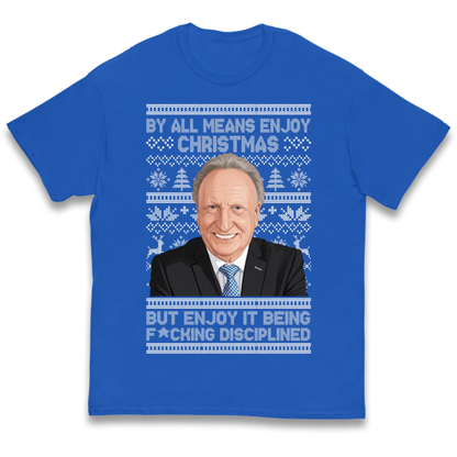 Neil Warnock Christmas Kids T-Shirt