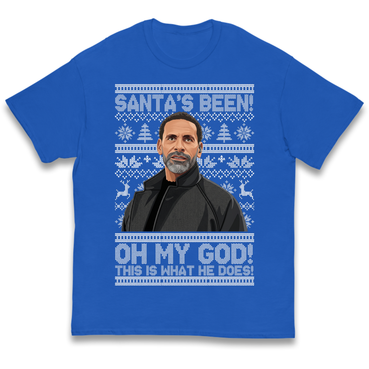 Steve Rio Ferdinand Christmas Kids T-Shirt