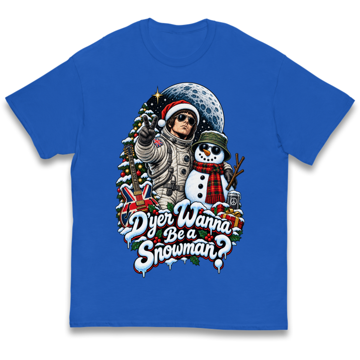 Oasis Band Christmas Kids T-Shirt