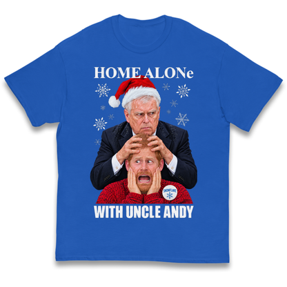 Home Alone Prince Harry Andrew Christmas Kids T-Shirt
