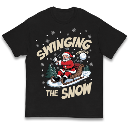 Christmas Golf Kids T-Shirt