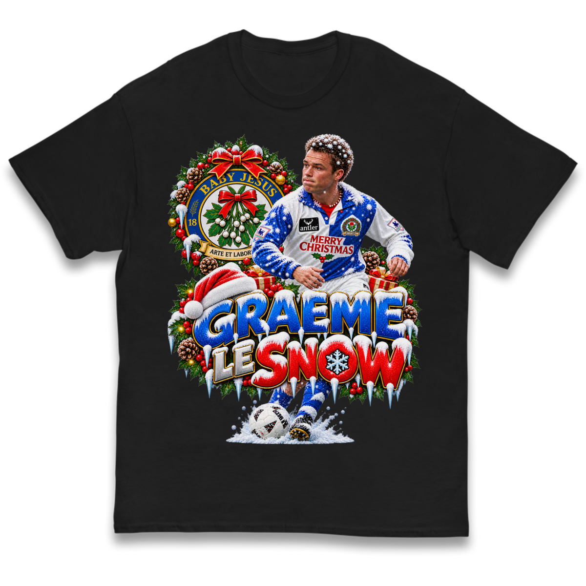 Blackburn Christmas Kids T-Shirt