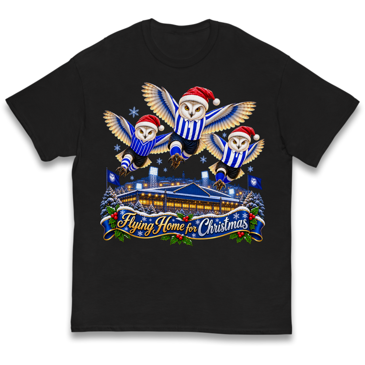 Sheff Wed Christmas Kids T-Shirt