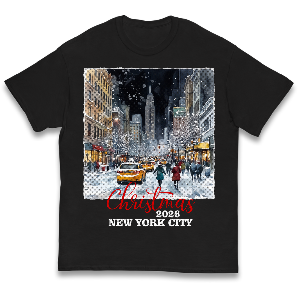 New York Winter Gift Kids T-Shirt
