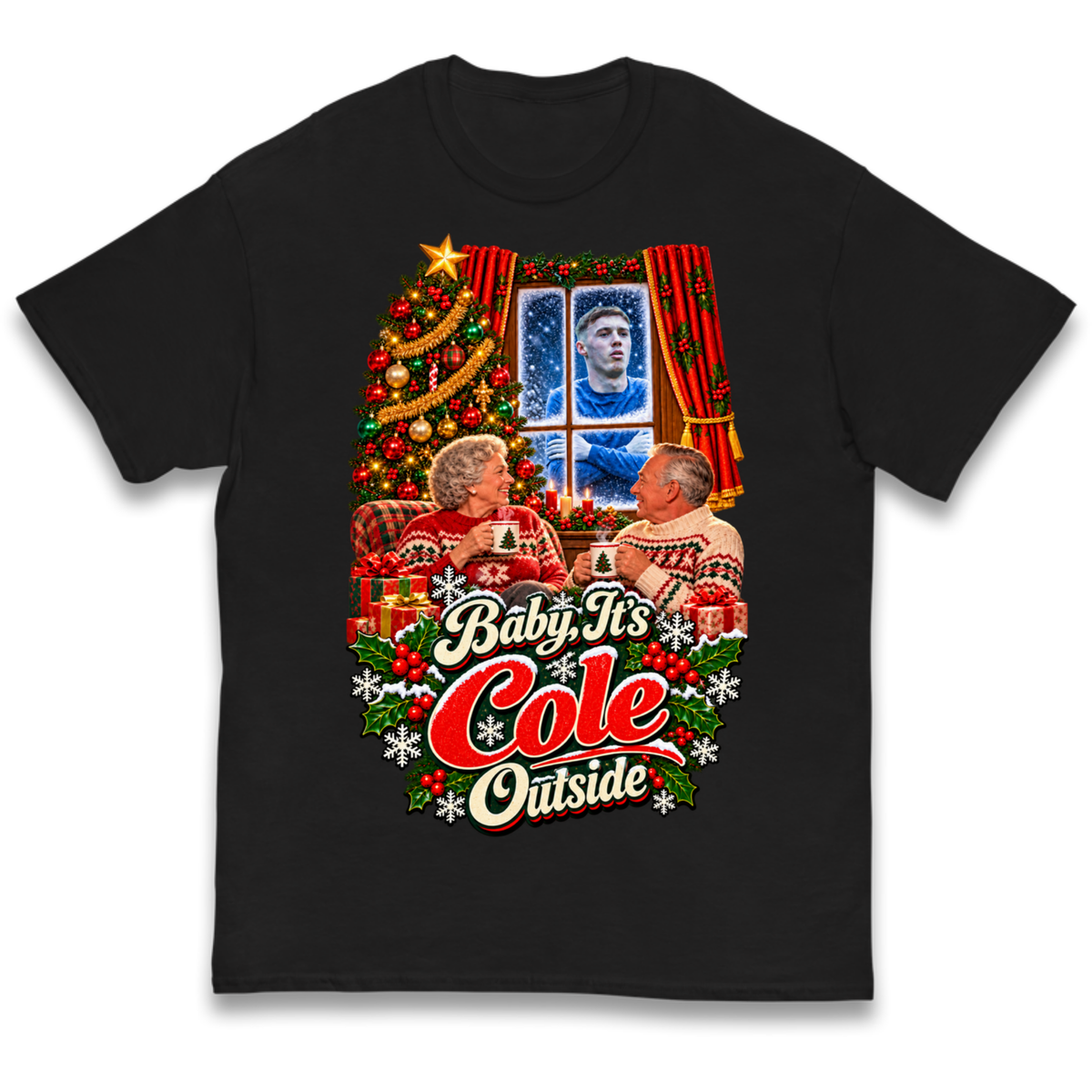 Chelsea Football Christmas Kids T-Shirt