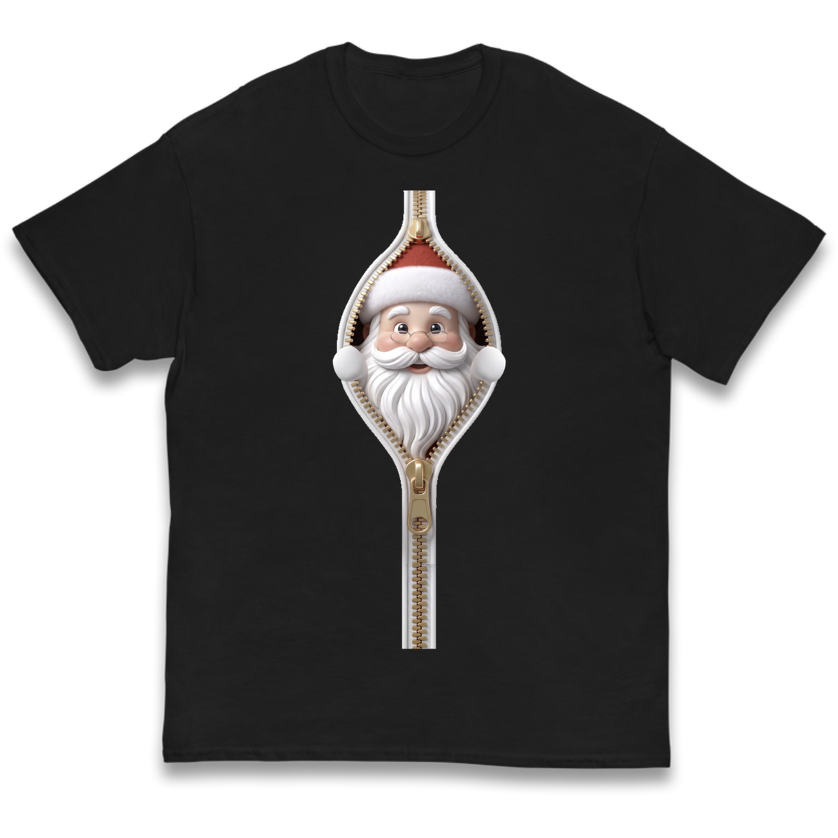 Santa Face Novelty Kids T-Shirt