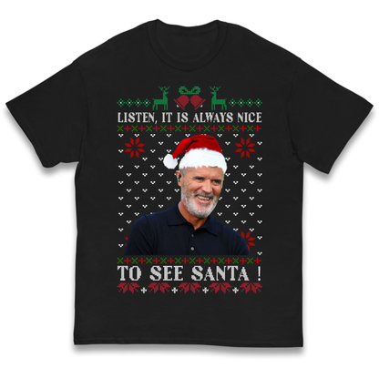 Roy Keane Christmas Kids T-Shirt