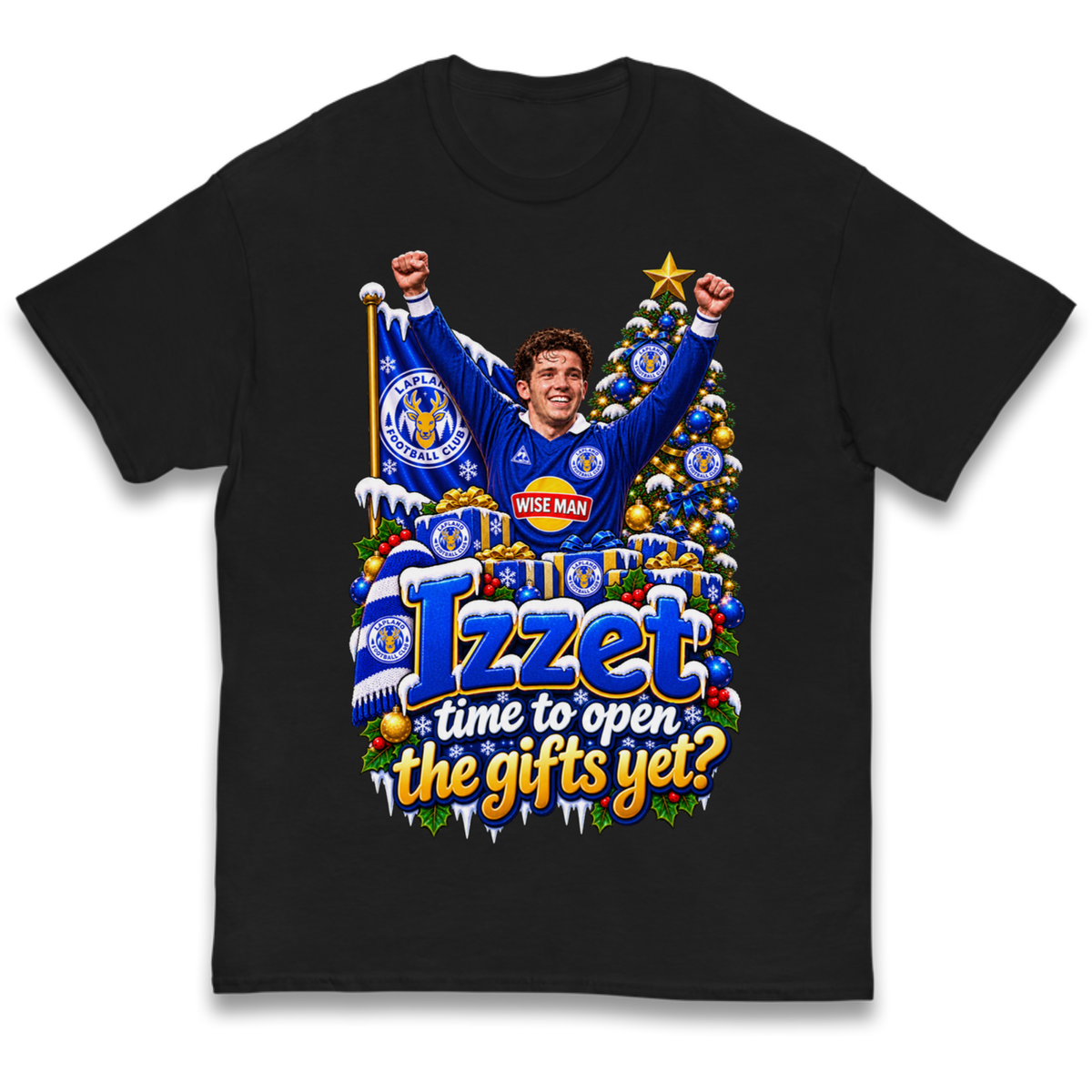 Leicester City Football Christmas Kids T-Shirt