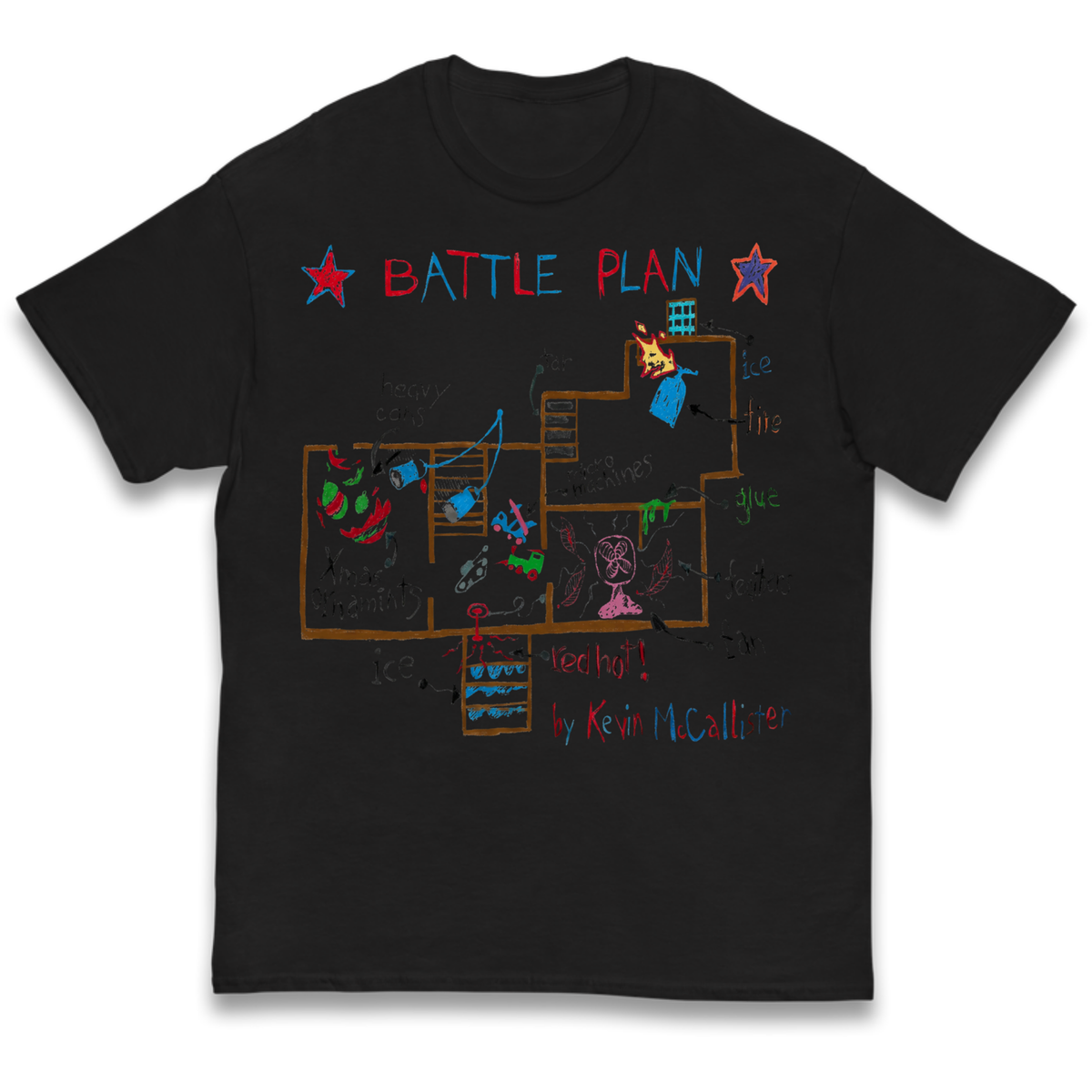 home alone battle plan Kids T-Shirt