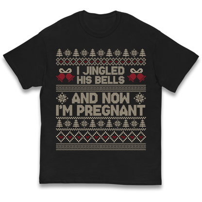 Pregnant At Christmas Kids T-Shirt