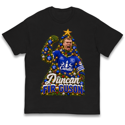 Duncan Ferguson Everton Christmas Kids T-Shirt