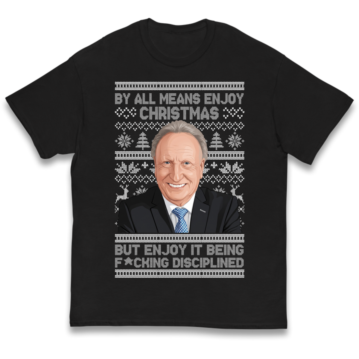 Neil Warnock Christmas Kids T-Shirt