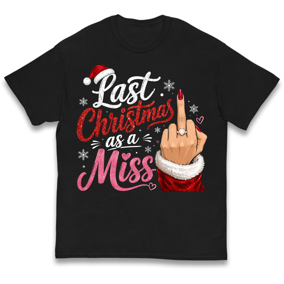 Last Christmas as a Miss Christmas Kids T-Shirt
