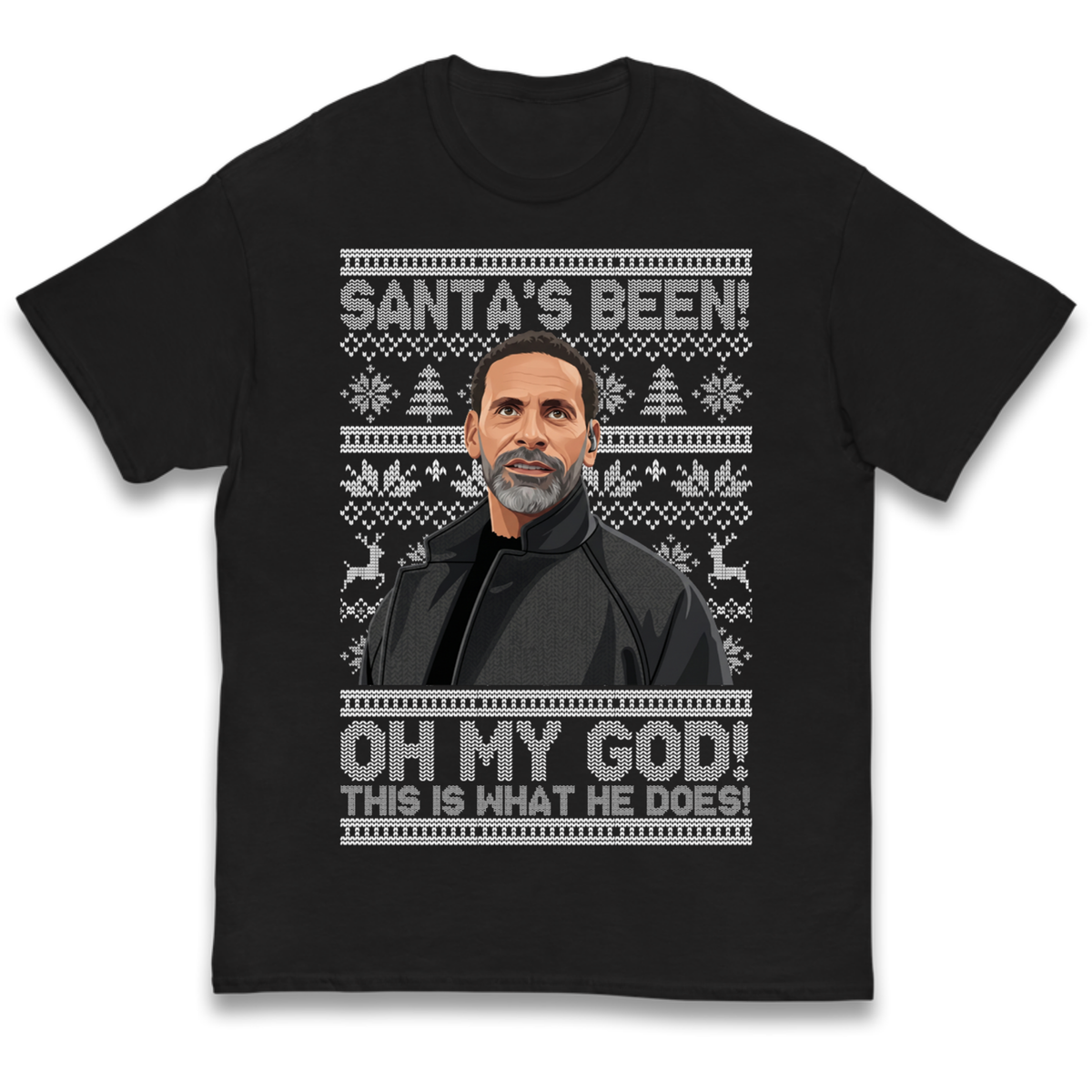 Steve Rio Ferdinand Christmas Kids T-Shirt