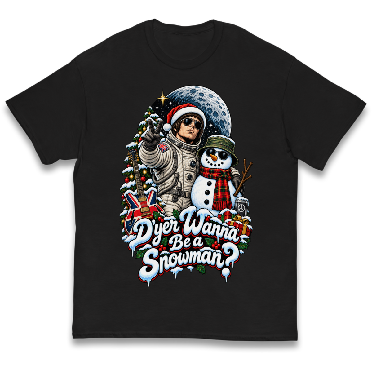 Oasis Band Christmas Kids T-Shirt