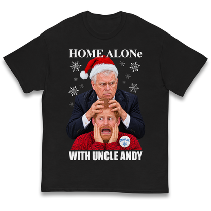 Home Alone Prince Harry Andrew Christmas Kids T-Shirt