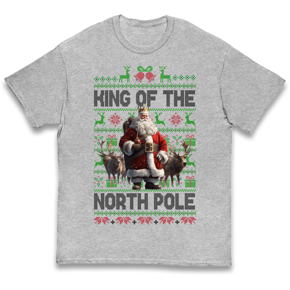 King Santa Christmas Kids T-Shirt