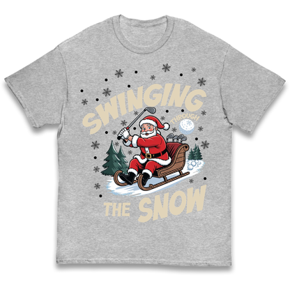 Christmas Golf Kids T-Shirt