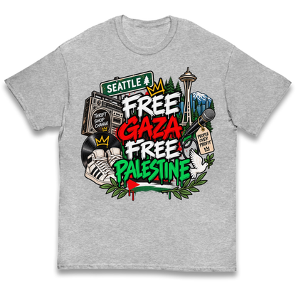 Macklemore Ed Sheeran Tour Palestine Kids T-Shirt