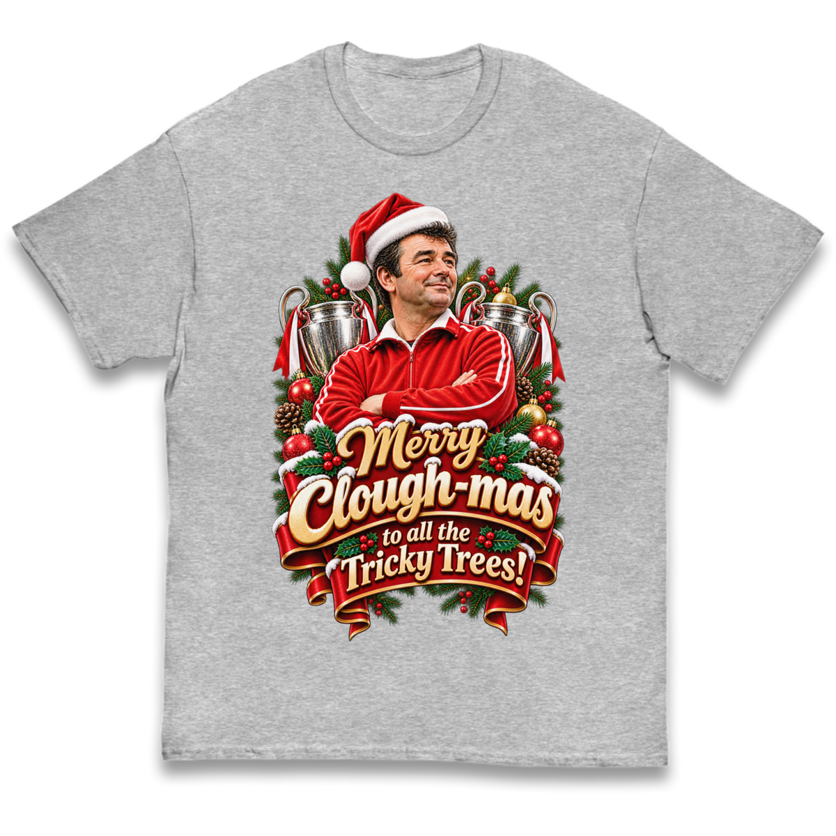 Nottm Forest Football Christmas Kids T-Shirt