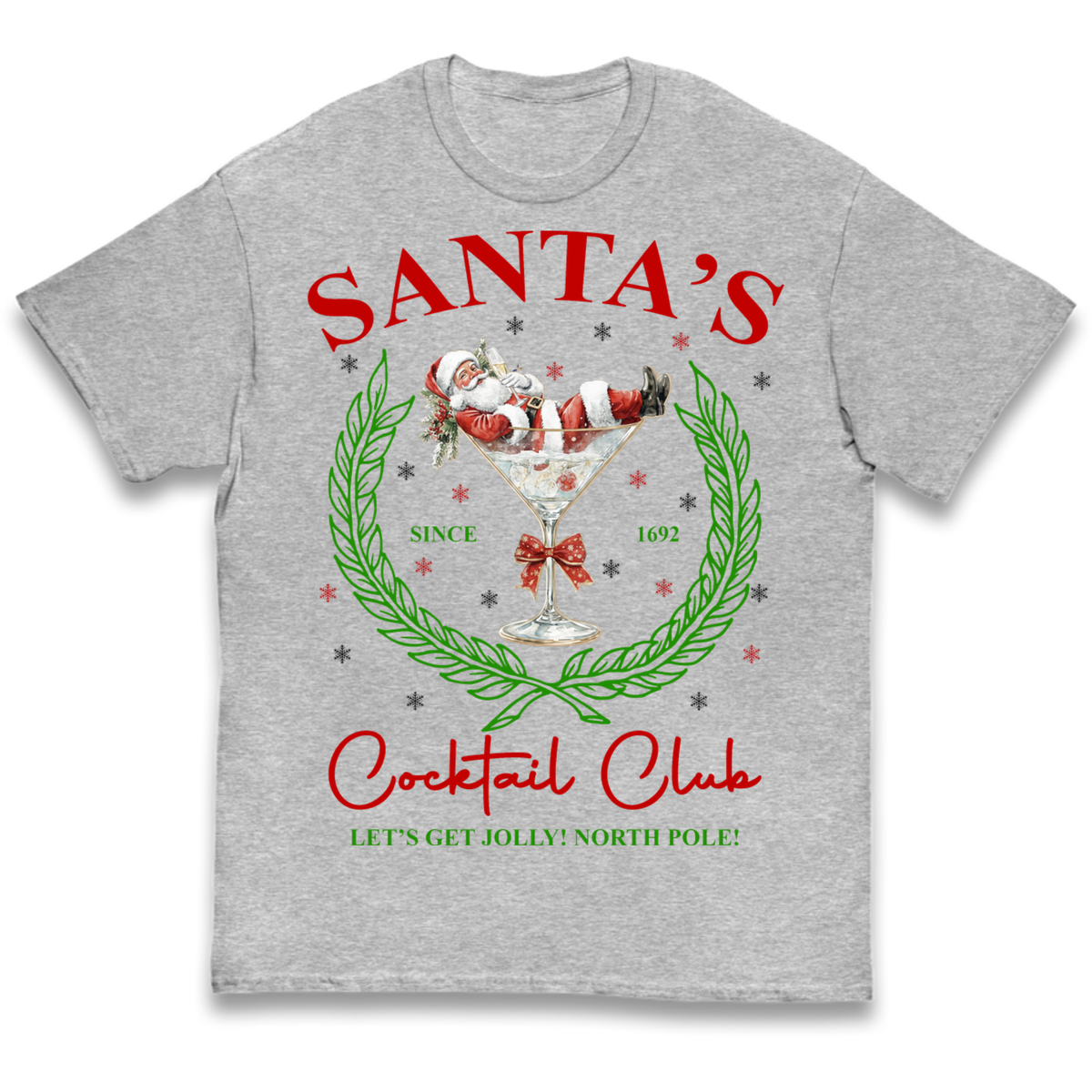 Cocktail Lover Christmas Kids T-Shirt