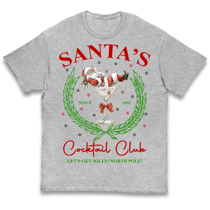 Cocktail Lover Christmas Kids T-Shirt