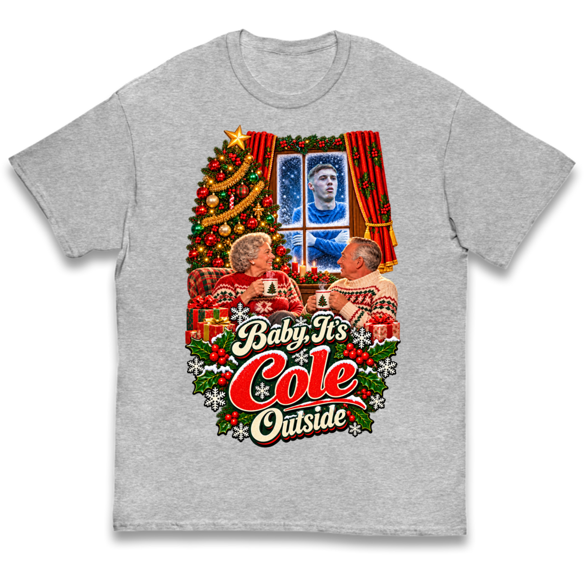 Chelsea Football Christmas Kids T-Shirt