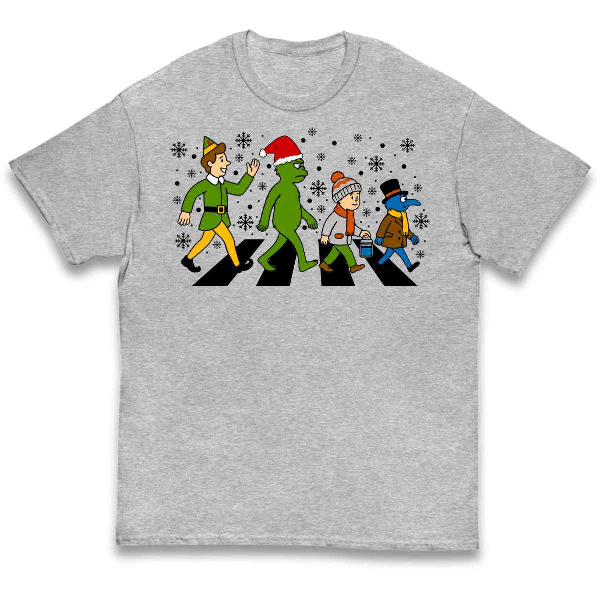 Abbey Road Walk Christmas jumper Kids T-Shirt