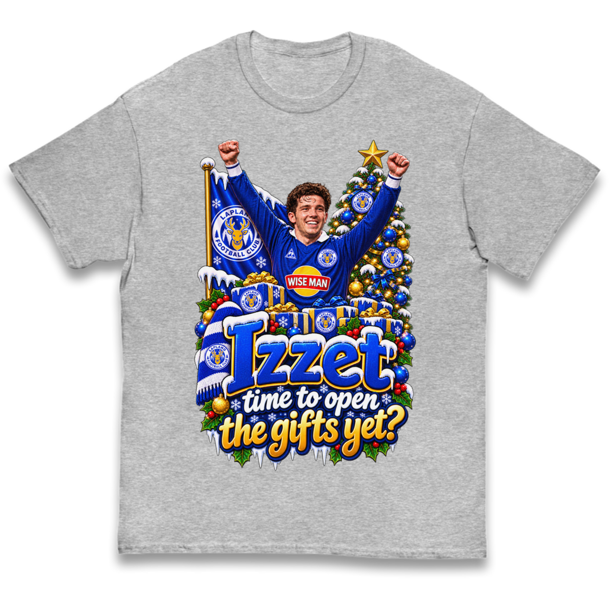 Leicester City Football Christmas Kids T-Shirt